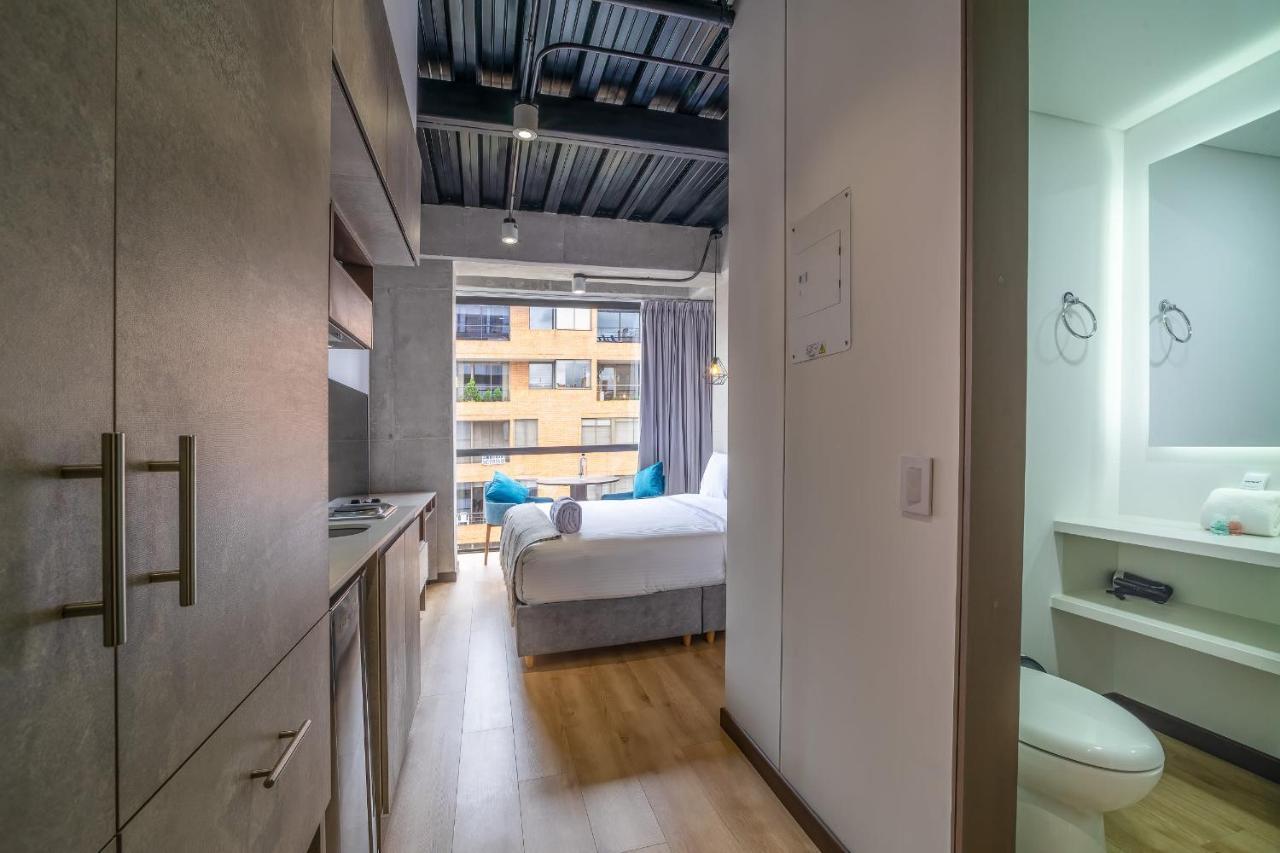 보고타 Cozy Loft In Parque Virrey 아파트 외부 사진
