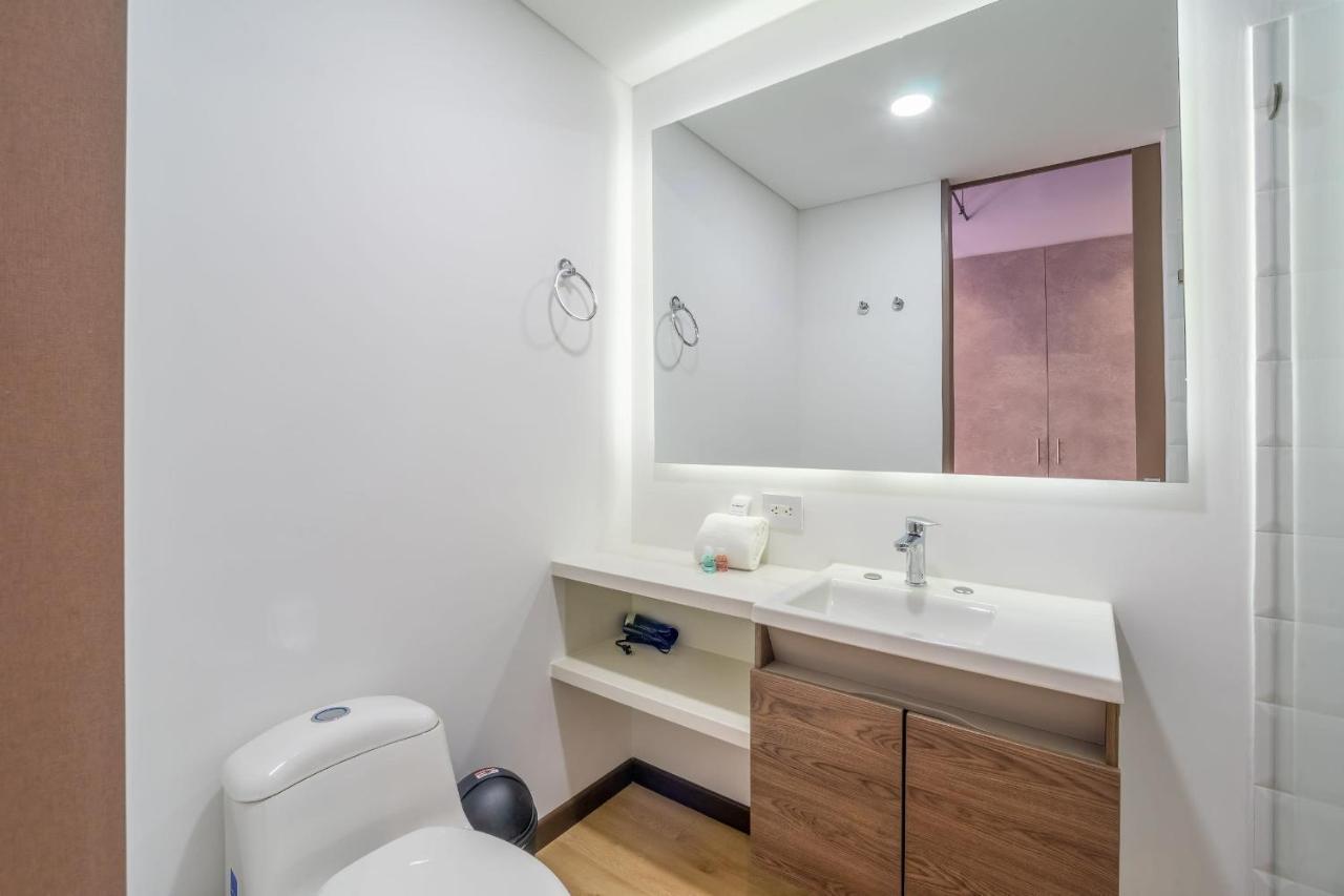 보고타 Cozy Loft In Parque Virrey 아파트 외부 사진