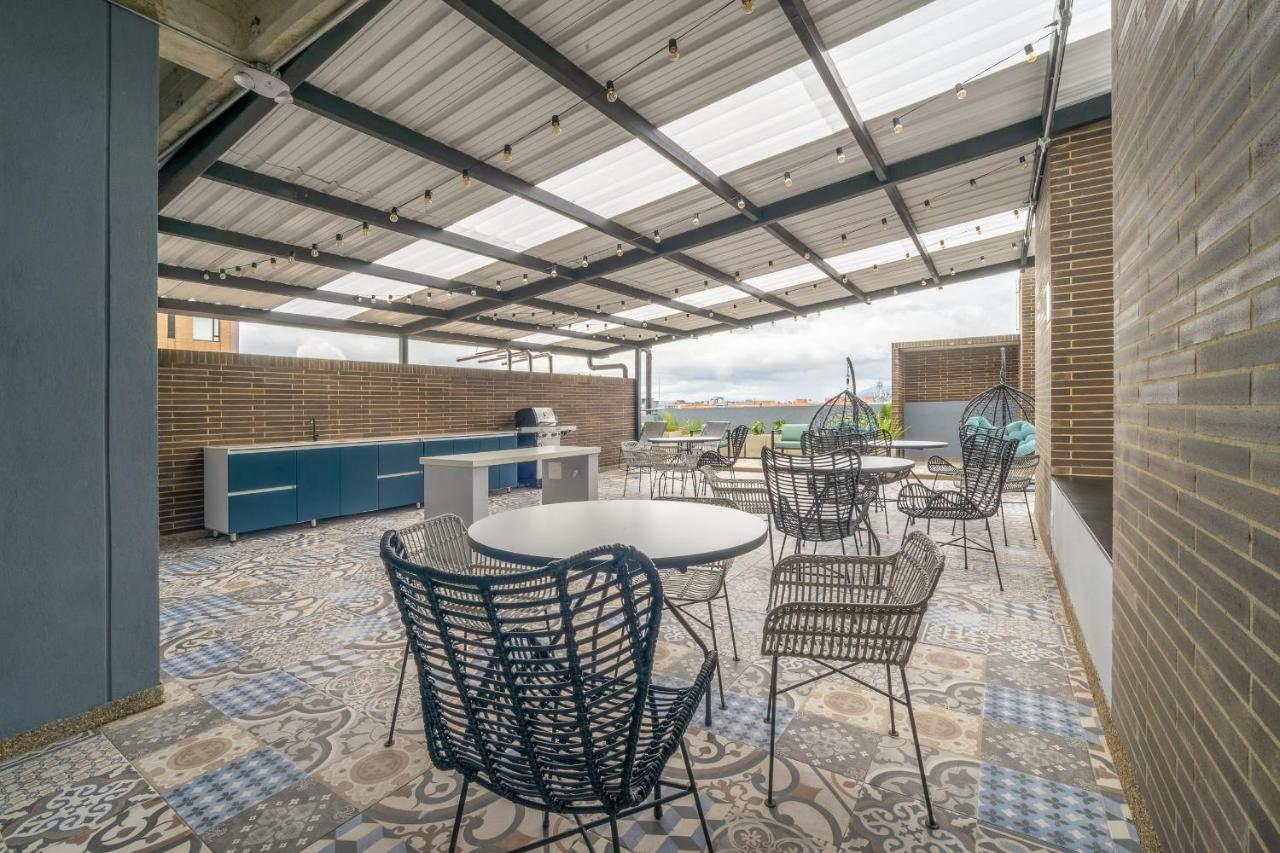 보고타 Cozy Loft In Parque Virrey 아파트 외부 사진