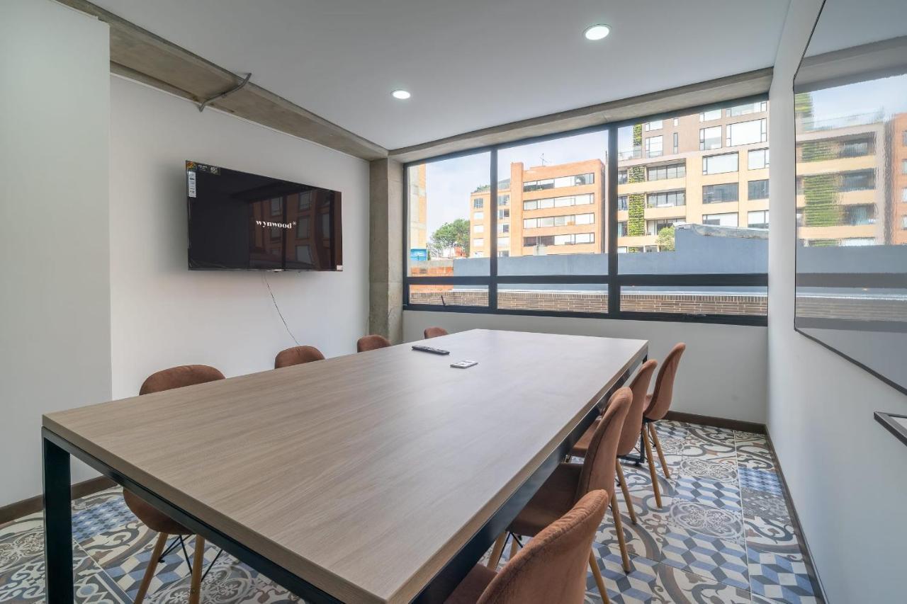 보고타 Cozy Loft In Parque Virrey 아파트 외부 사진